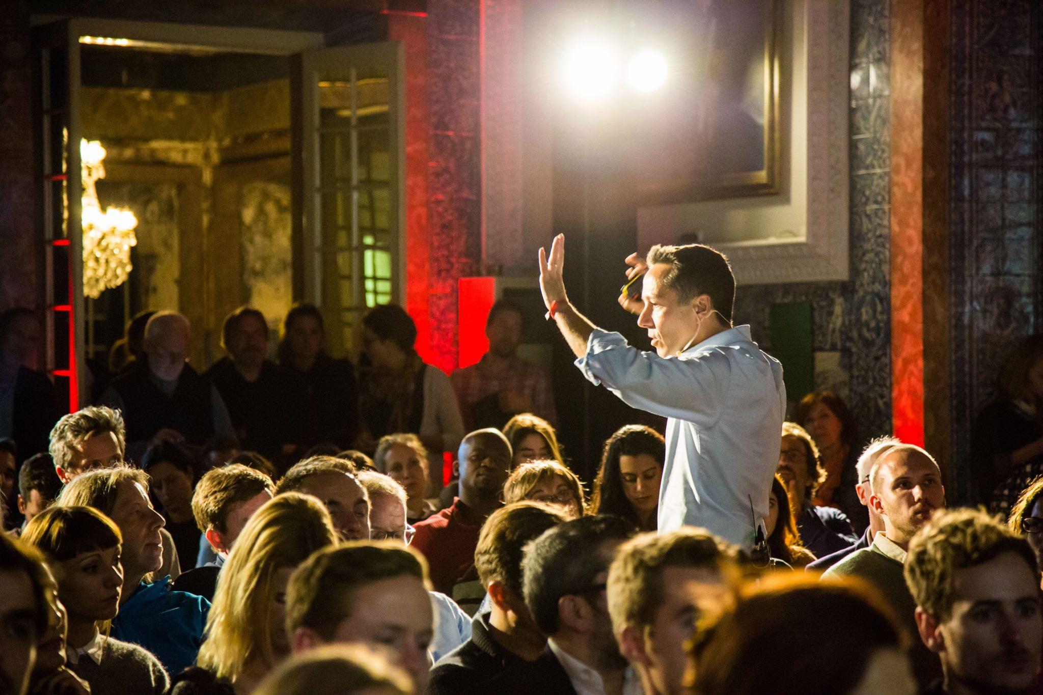 Photo by João Noguiera: Gianpiero Petriglieri at the House 2017 gathering