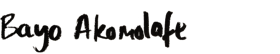 Bayo Akomolafe