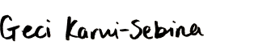 Geci Karuri-Sebina