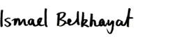 Ismael Belkhayat
