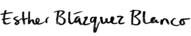 Esther Blázquez Blanco