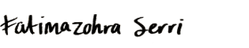 Fatimazohra Serri