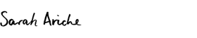 Sarah Ariche