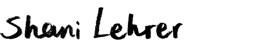 Shani Lehrer