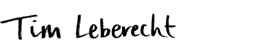Tim Leberecht