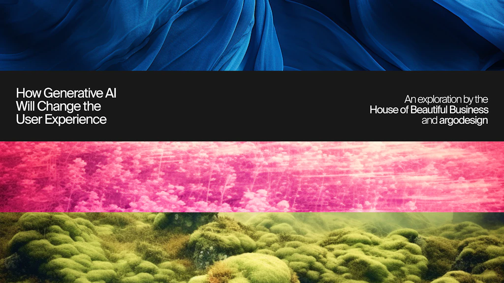 Generative AI and User Experience: Perspectives for the Future | House ...